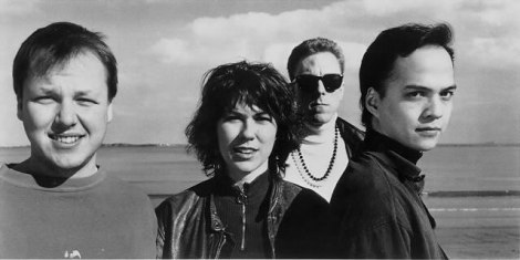 YOUNG AND NAIVE: The Pixies circa 1989, with Frank Black far left.
